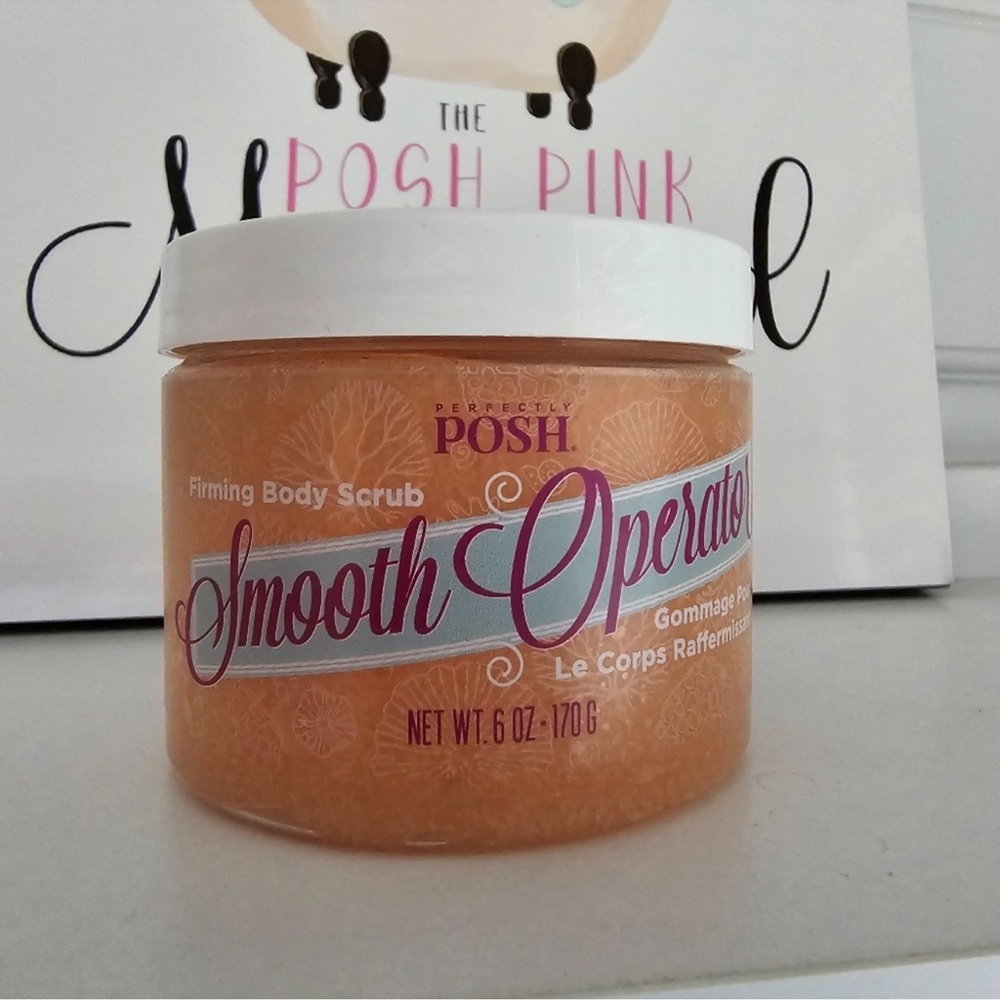 COPY - Perfectly Posh SMOOTH OPERATOR firming body SCRUB- Brand New Sealed prod…
